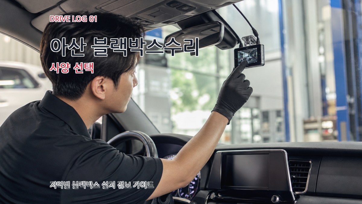 아산 블랙박스수리