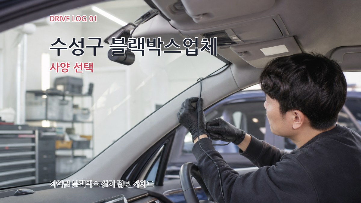 수성구 블랙박스업체