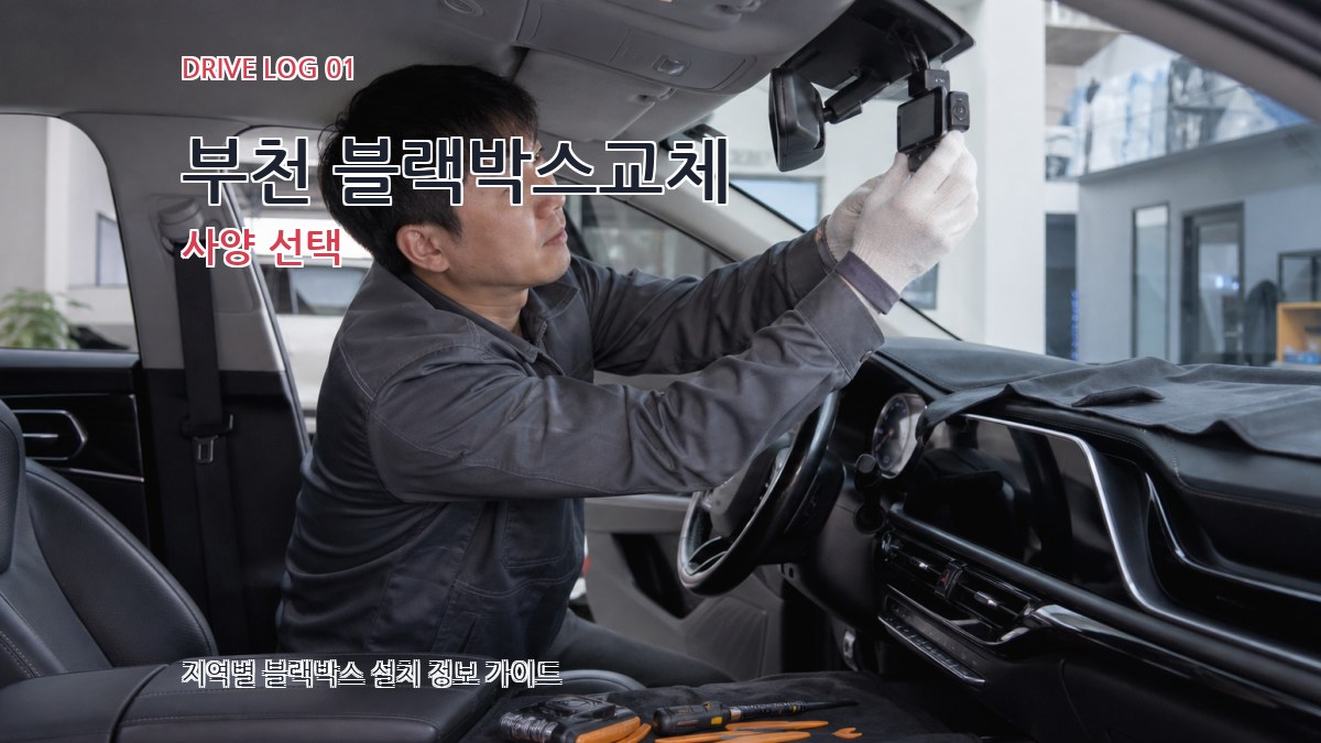 부천 블랙박스교체