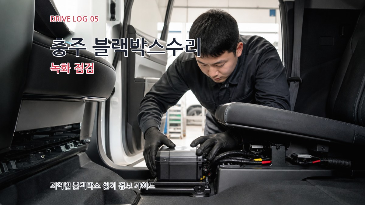 충주 블랙박스수리 녹화 점검