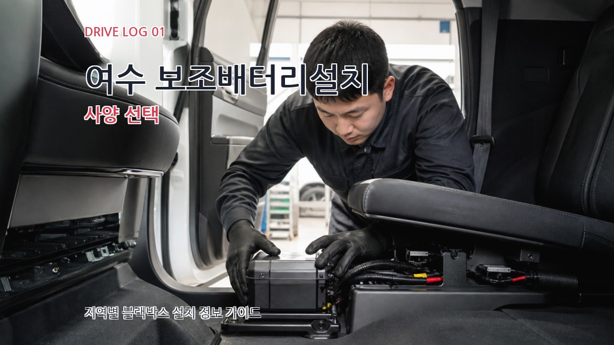 여수 보조배터리설치