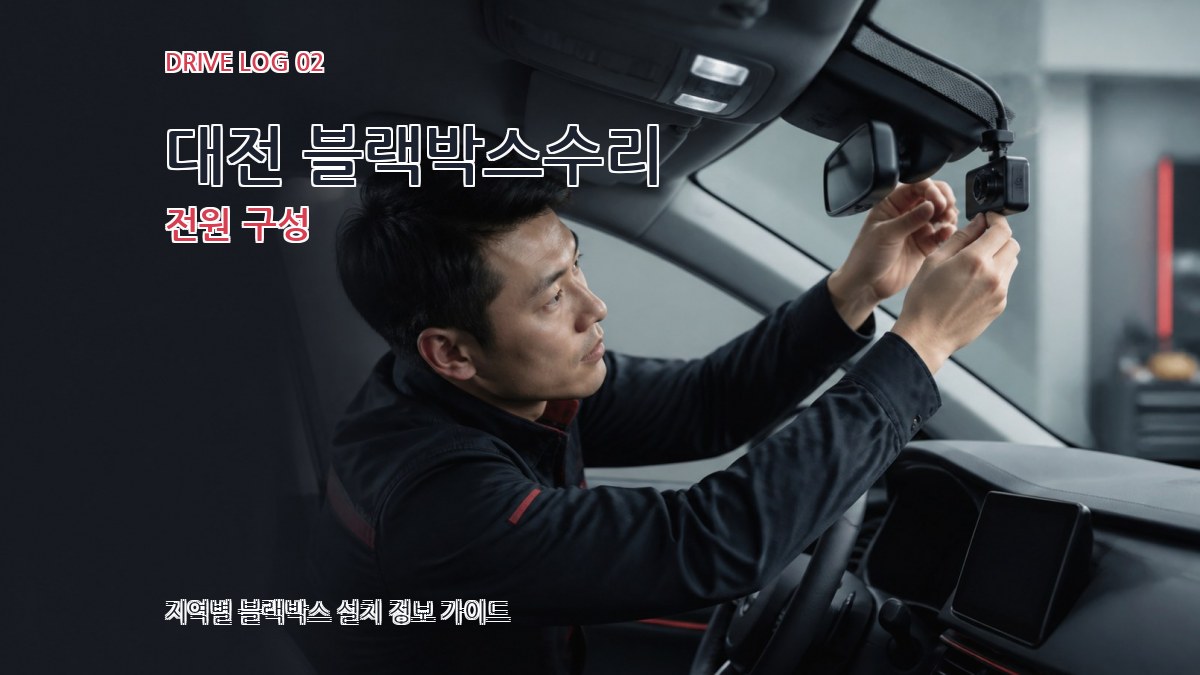 대전 블랙박스수리 전원 구성