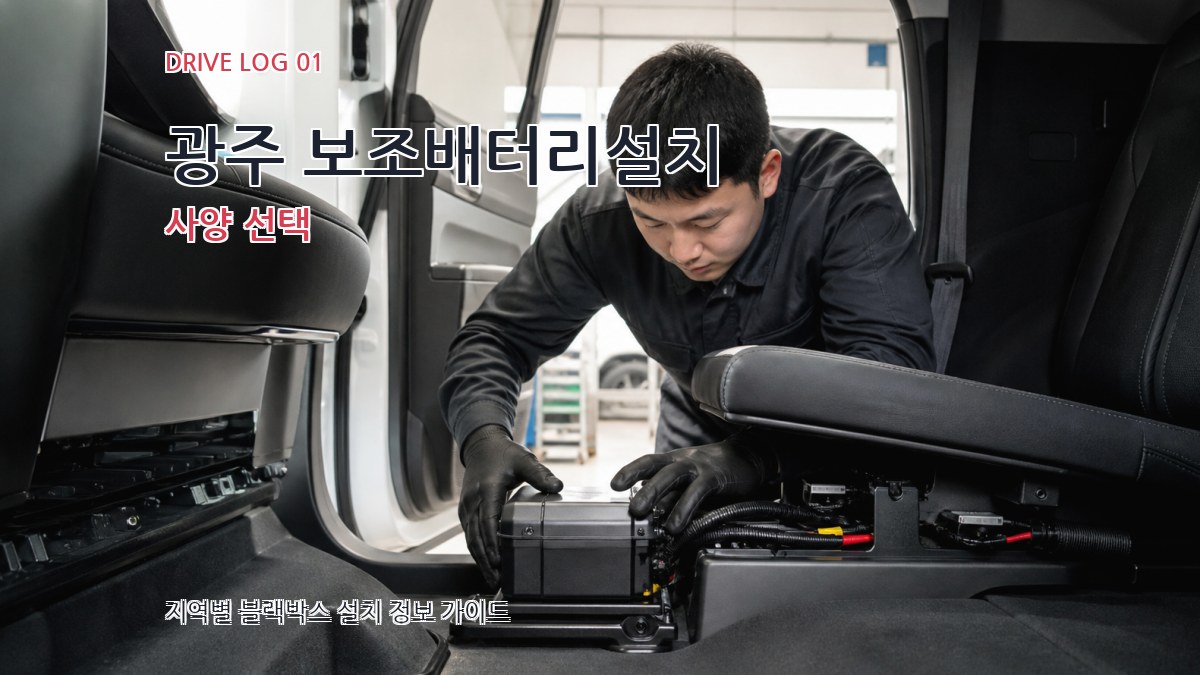 광주 보조배터리설치