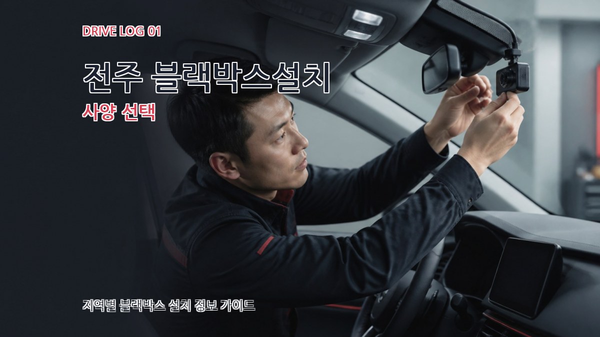 전주 블랙박스설치