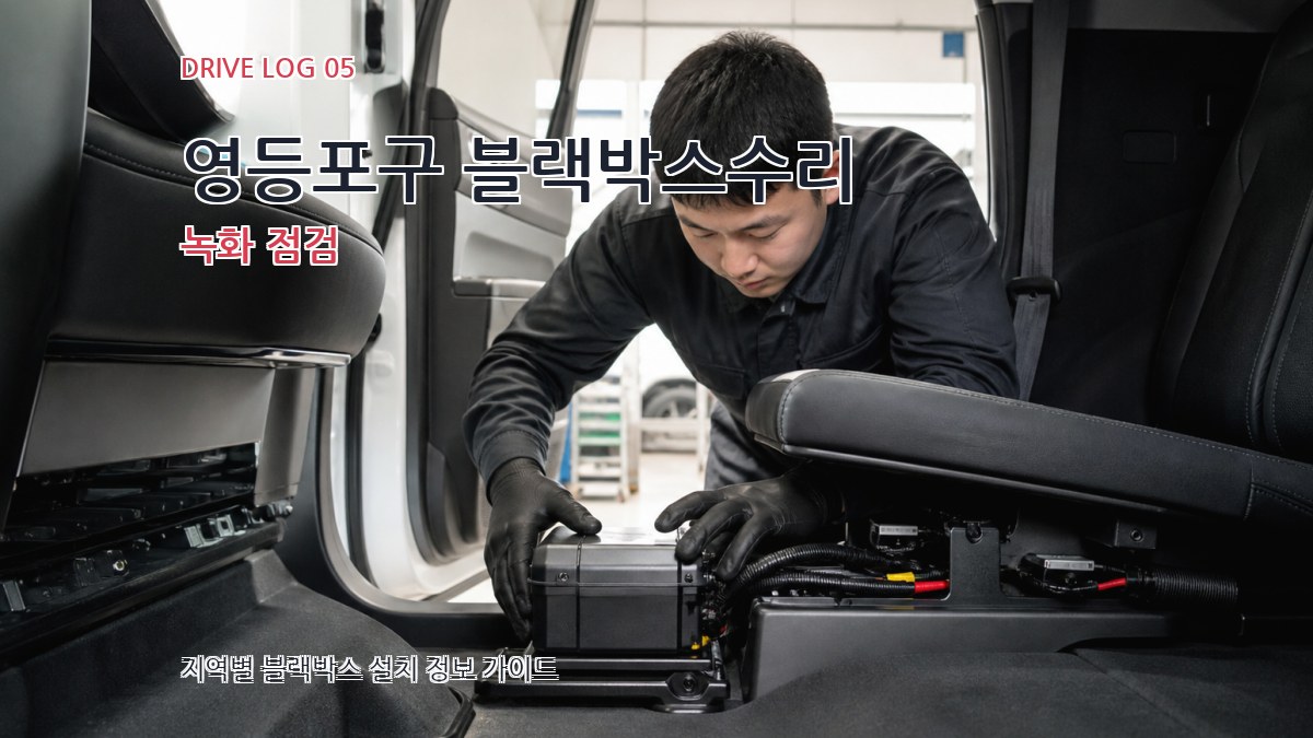 영등포구 블랙박스수리 녹화 점검
