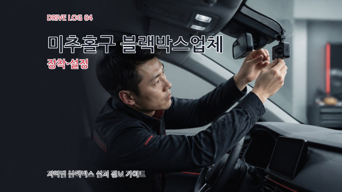 미추홀구 블랙박스업체 장착·설정