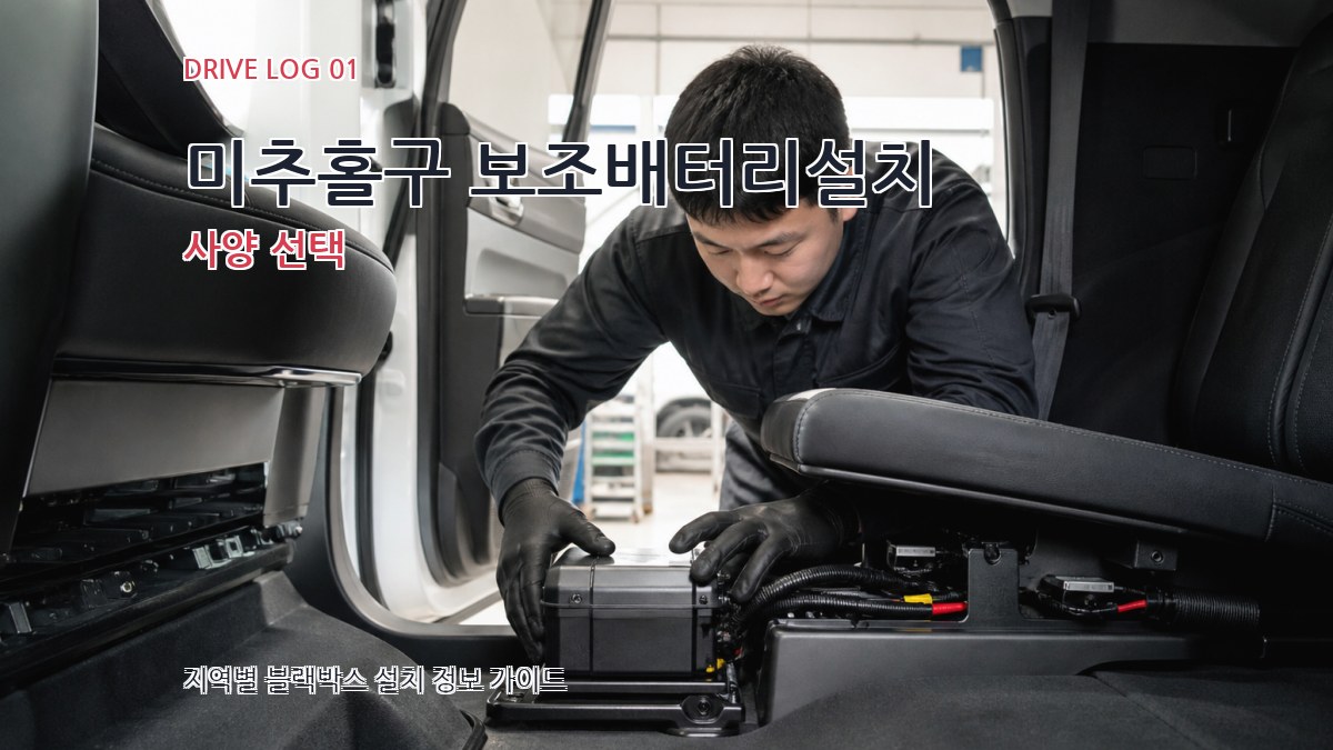 미추홀구 보조배터리설치