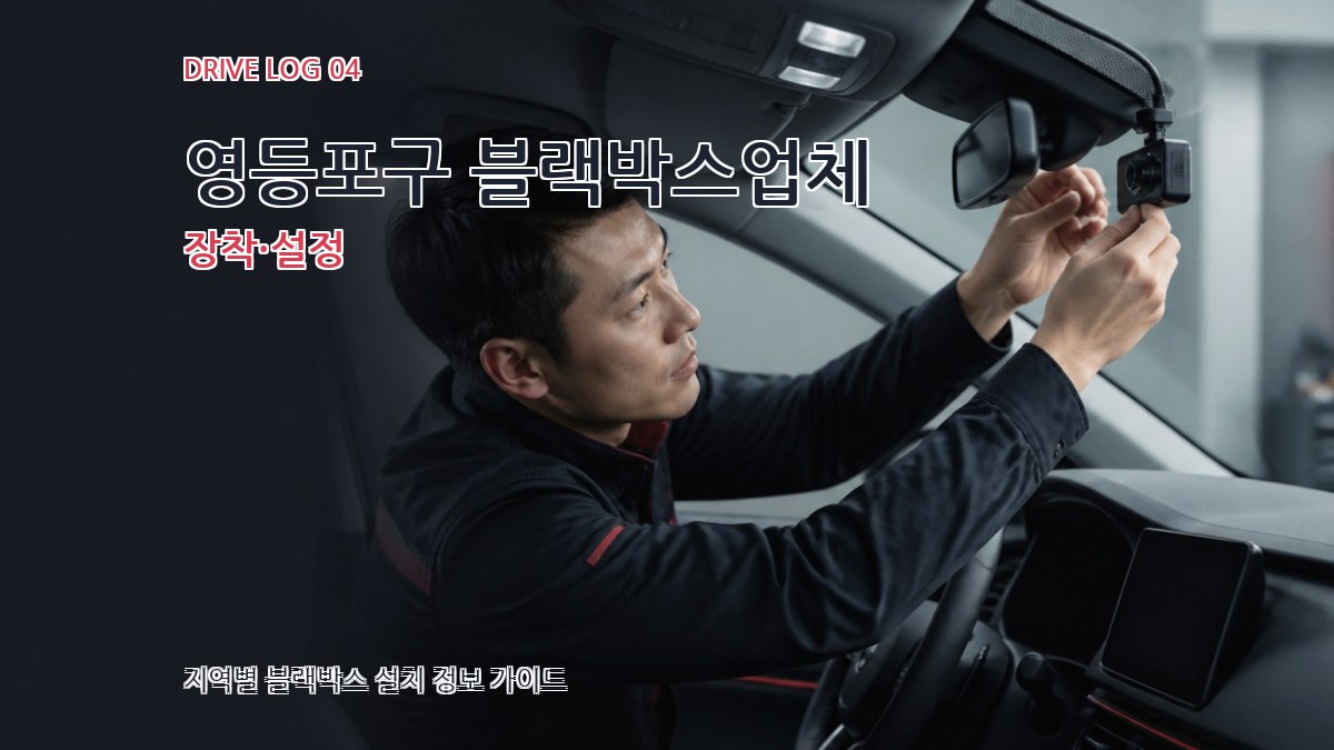 영등포구 블랙박스업체 장착·설정