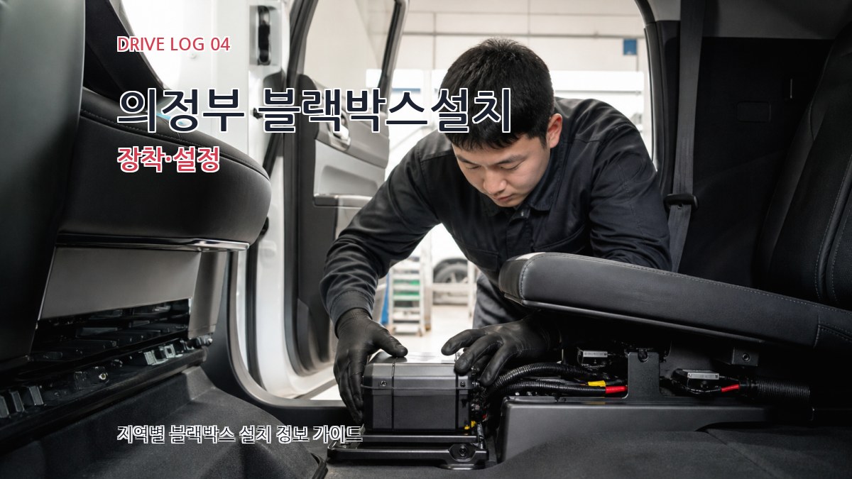 의정부 블랙박스설치 장착·설정