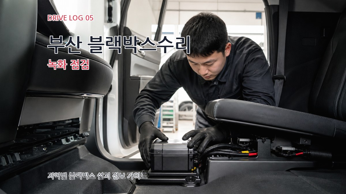 부산 블랙박스수리 녹화 점검