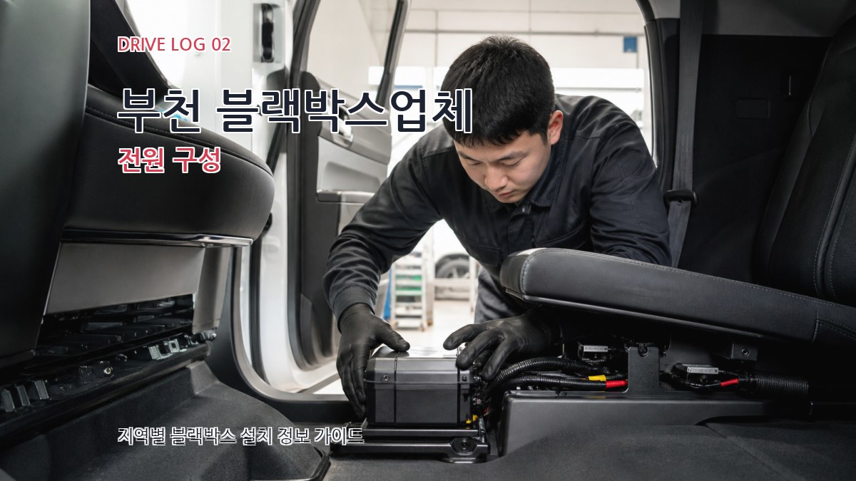 부천 블랙박스업체 전원 구성