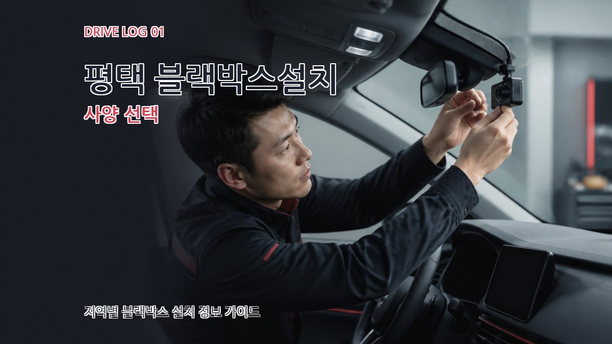 평택 블랙박스설치