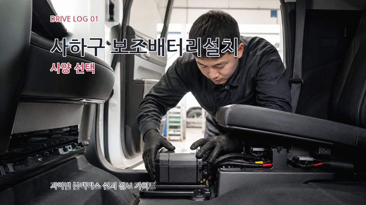사하구 보조배터리설치