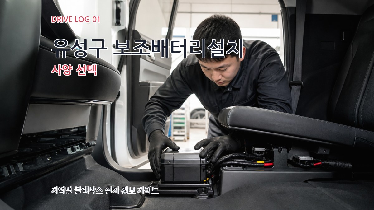 유성구 보조배터리설치