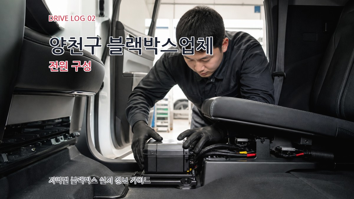 양천구 블랙박스업체 전원 구성
