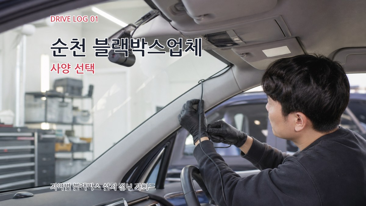 순천 블랙박스업체