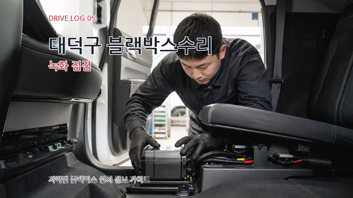 대덕구 블랙박스수리 녹화 점검