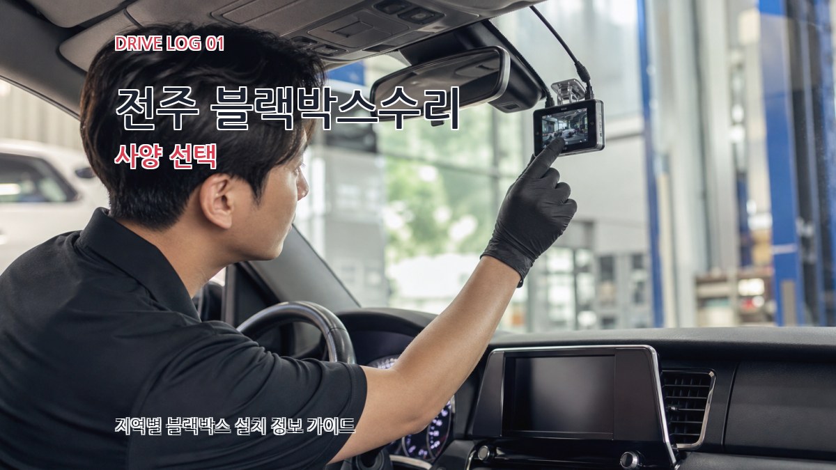 전주 블랙박스수리