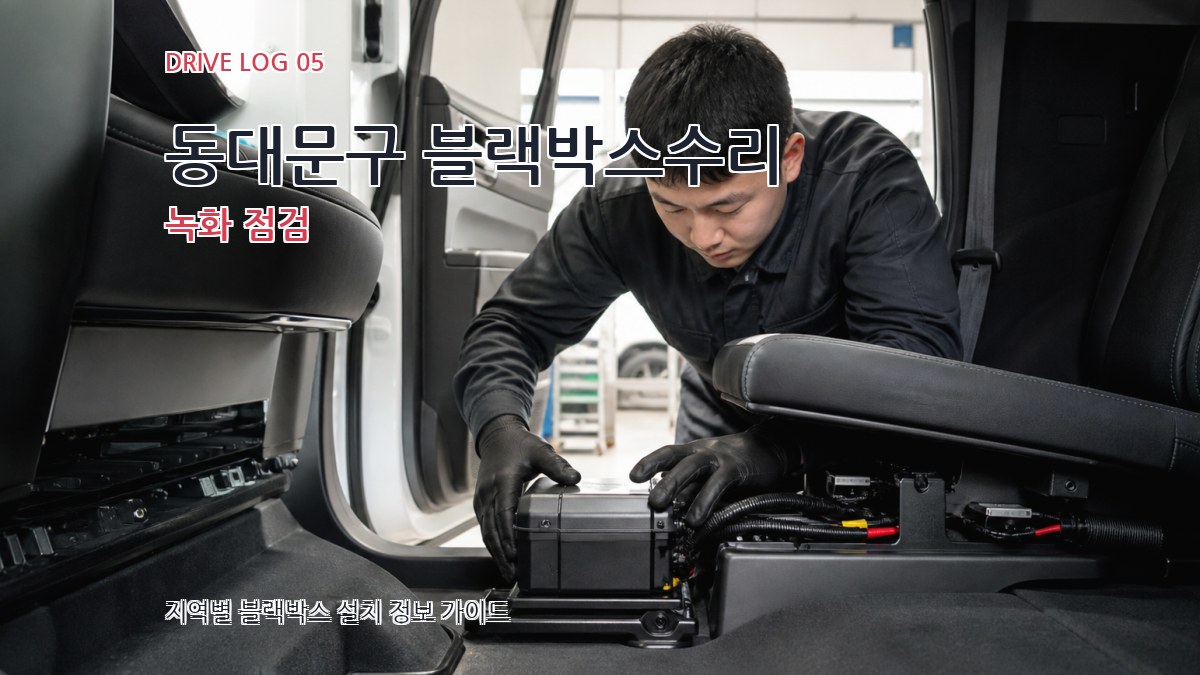동대문구 블랙박스수리 녹화 점검