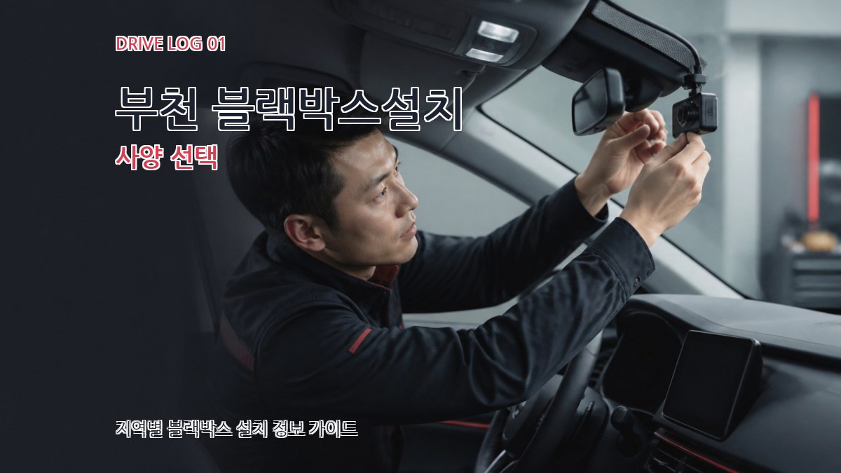 부천 블랙박스설치