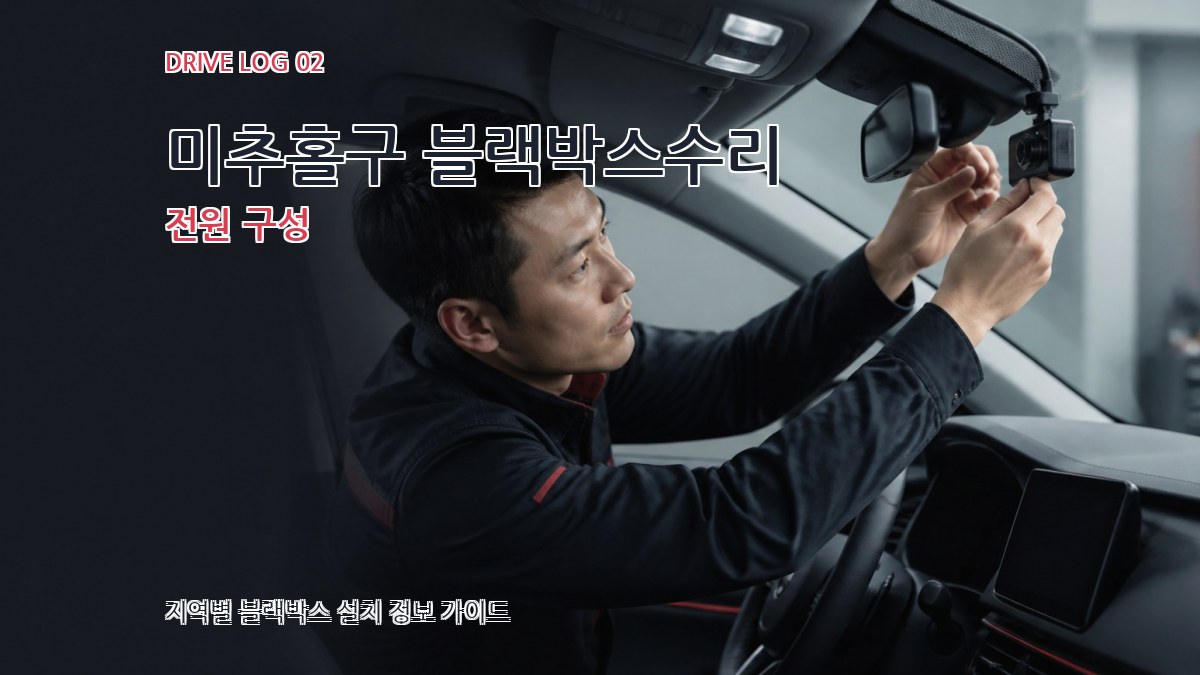 미추홀구 블랙박스수리 전원 구성