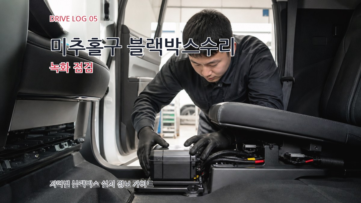미추홀구 블랙박스수리 녹화 점검