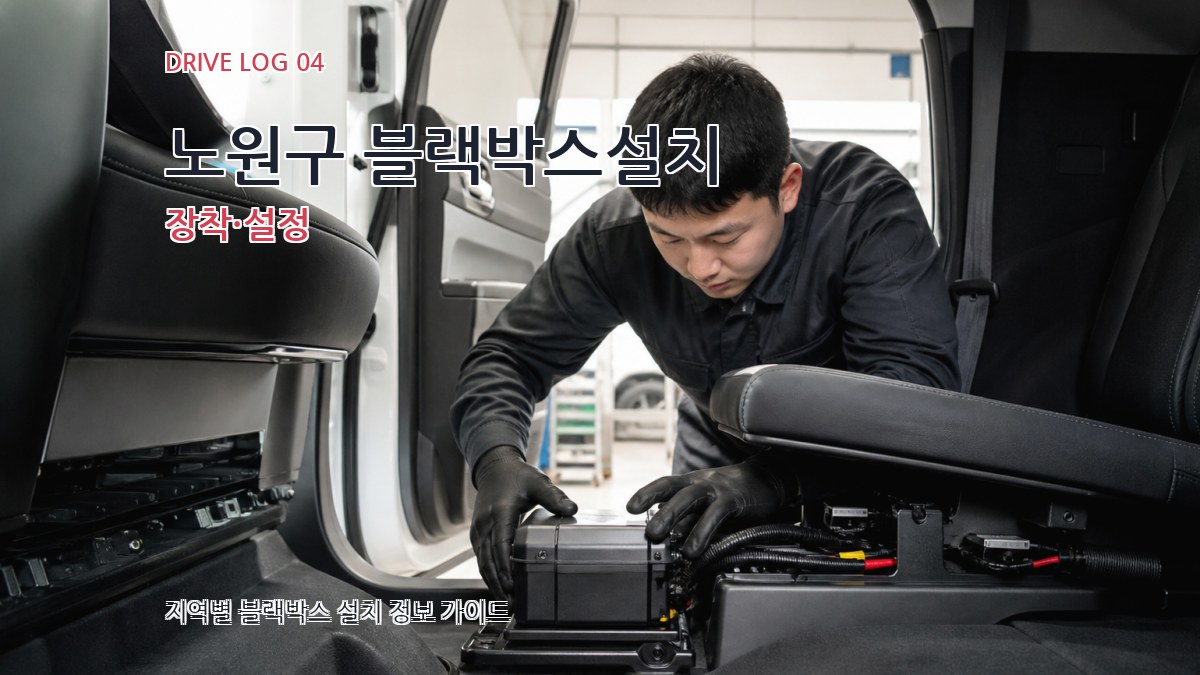 노원구 블랙박스설치 장착·설정