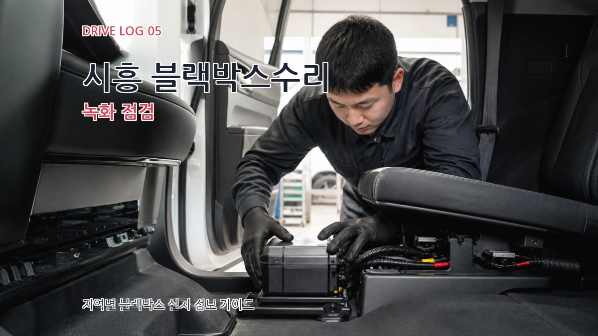 시흥 블랙박스수리 녹화 점검