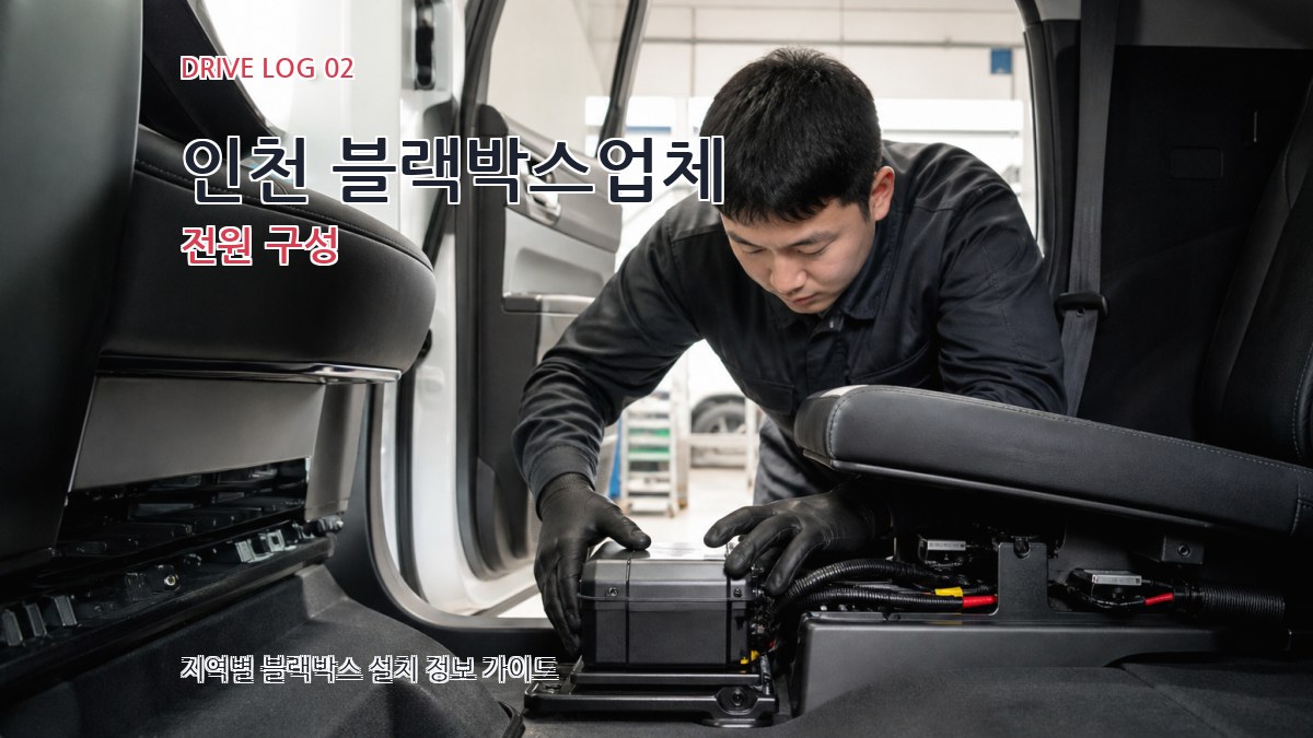 인천 블랙박스업체 전원 구성