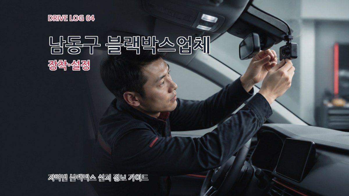 남동구 블랙박스업체 장착·설정