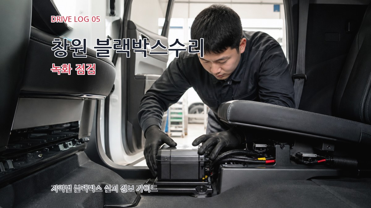 창원 블랙박스수리 녹화 점검