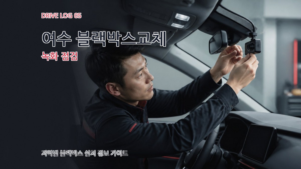 여수 블랙박스교체 녹화 점검