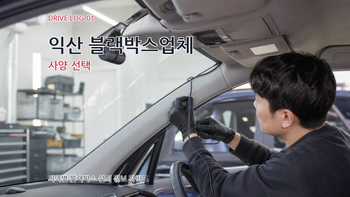익산 블랙박스업체