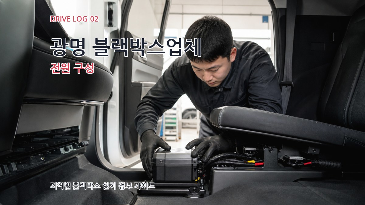 광명 블랙박스업체 전원 구성