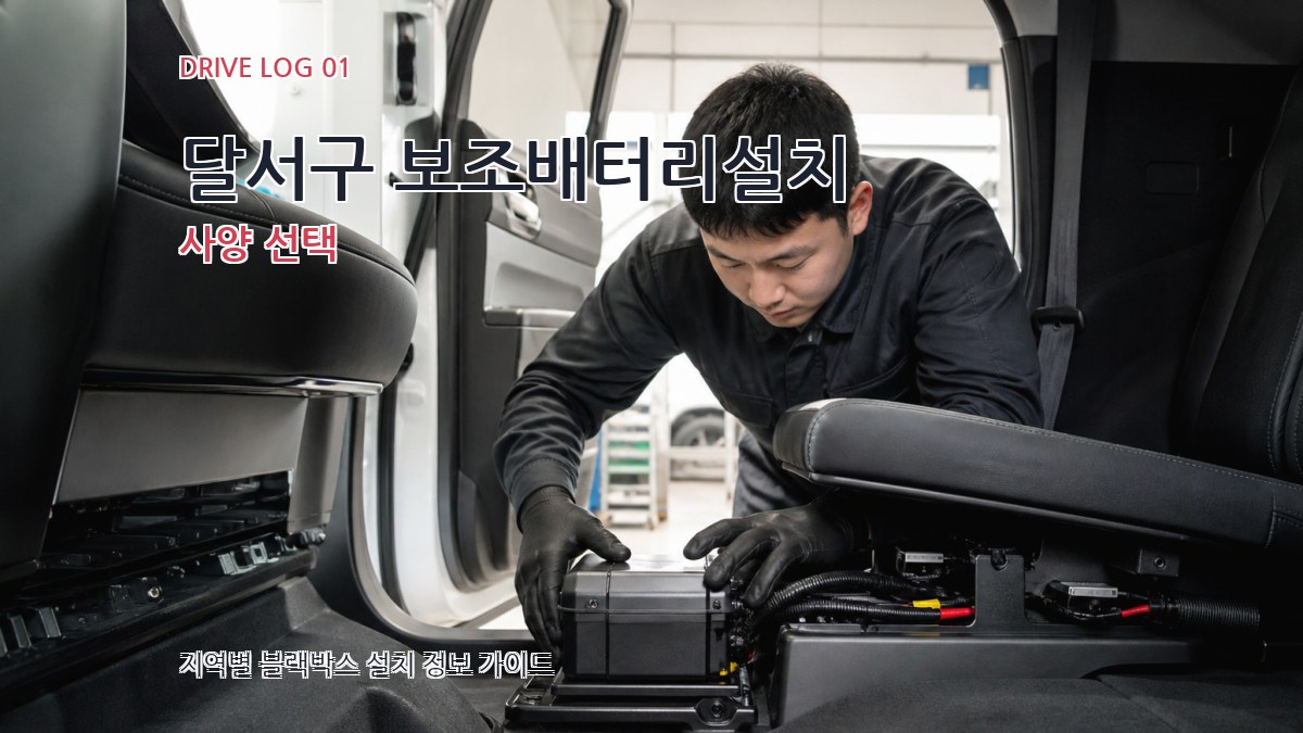 달서구 보조배터리설치