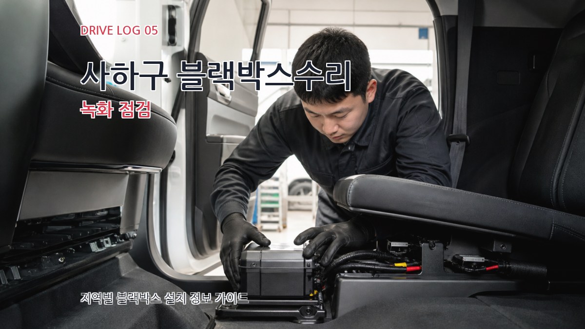 사하구 블랙박스수리 녹화 점검