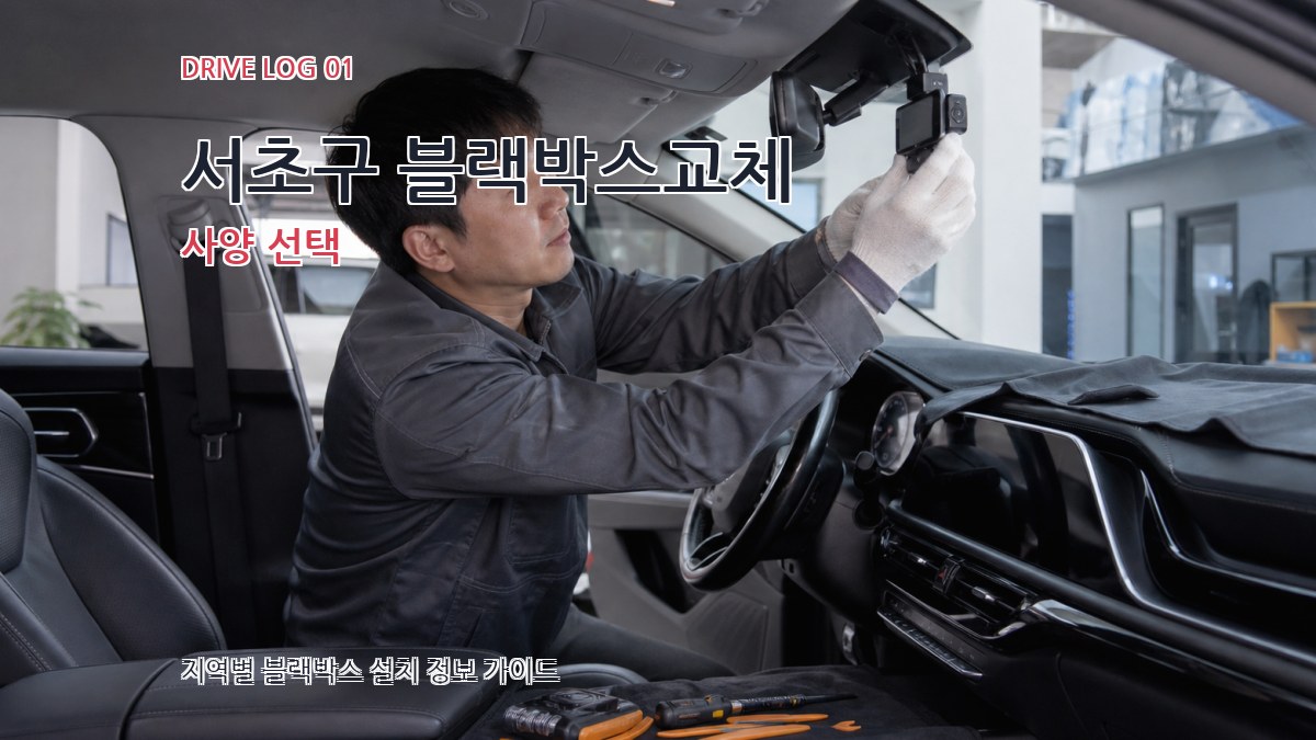 서초구 블랙박스교체