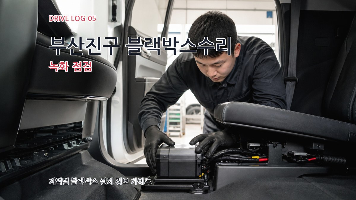 부산진구 블랙박스수리 녹화 점검