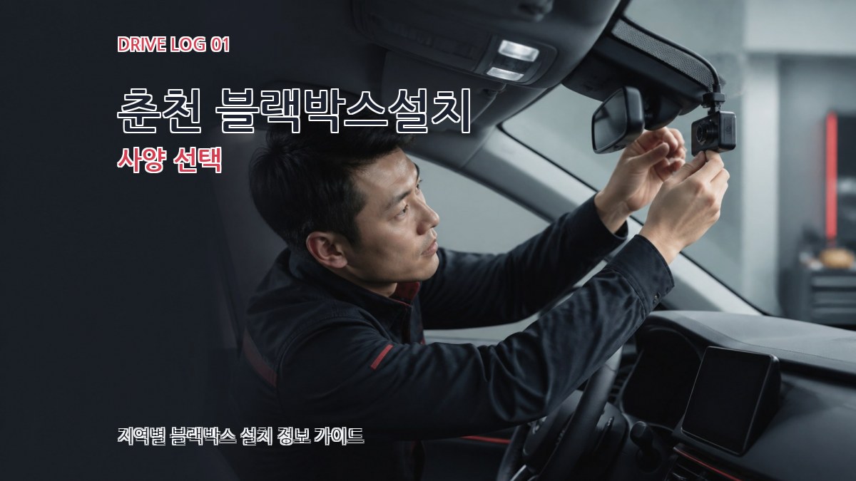 춘천 블랙박스설치