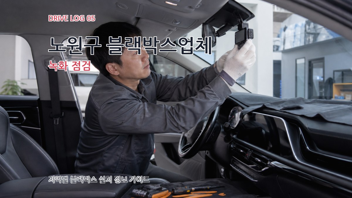 노원구 블랙박스업체 녹화 점검