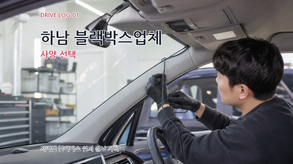 하남 블랙박스업체