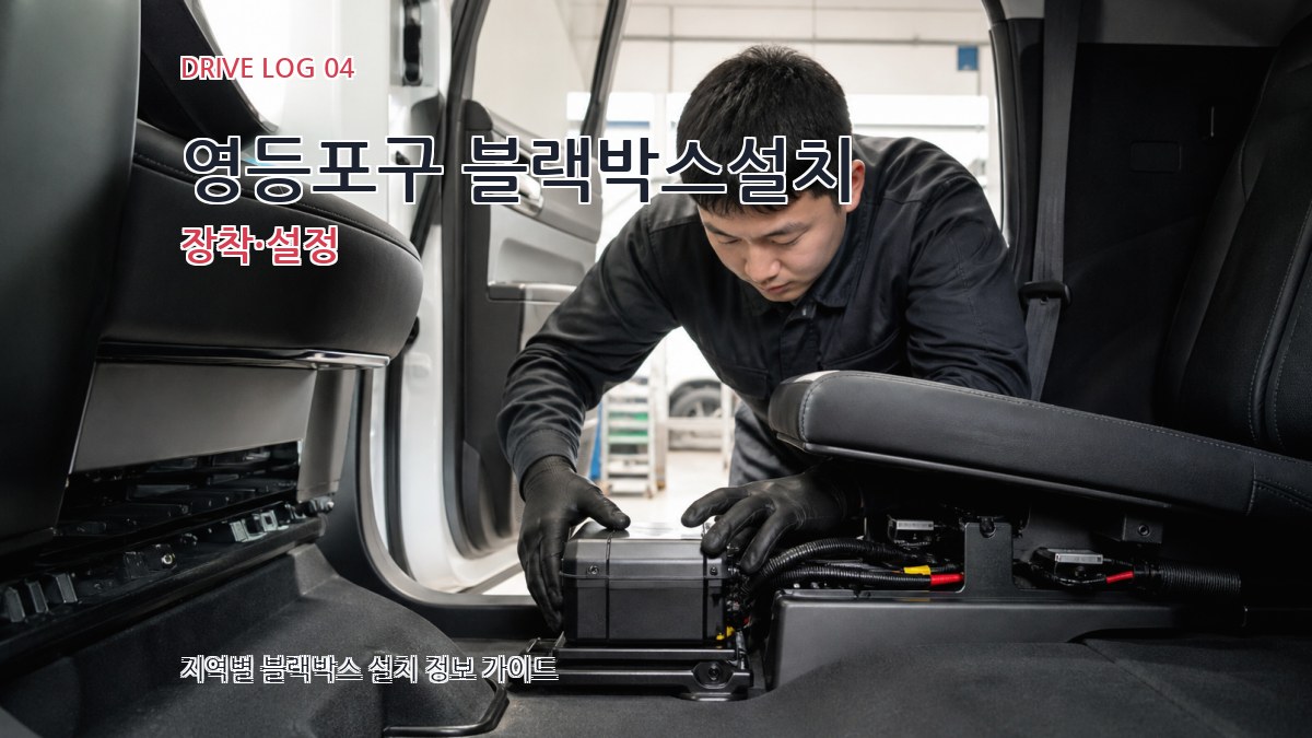 영등포구 블랙박스설치 장착·설정