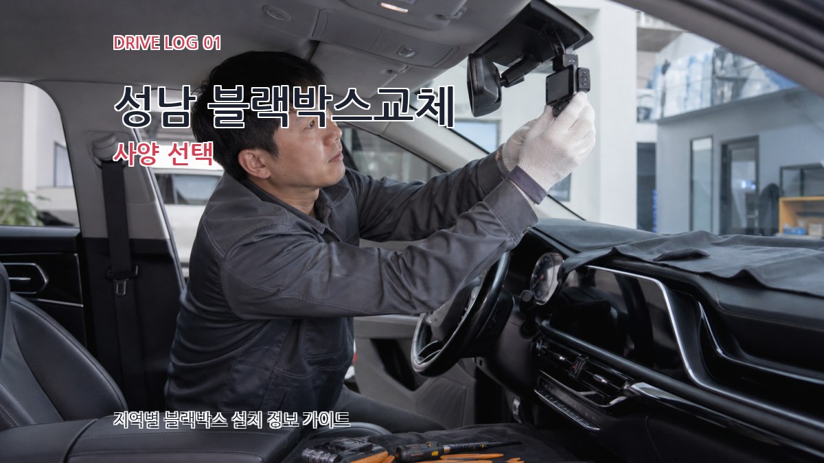 성남 블랙박스교체
