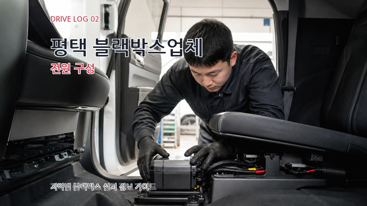 평택 블랙박스업체 전원 구성