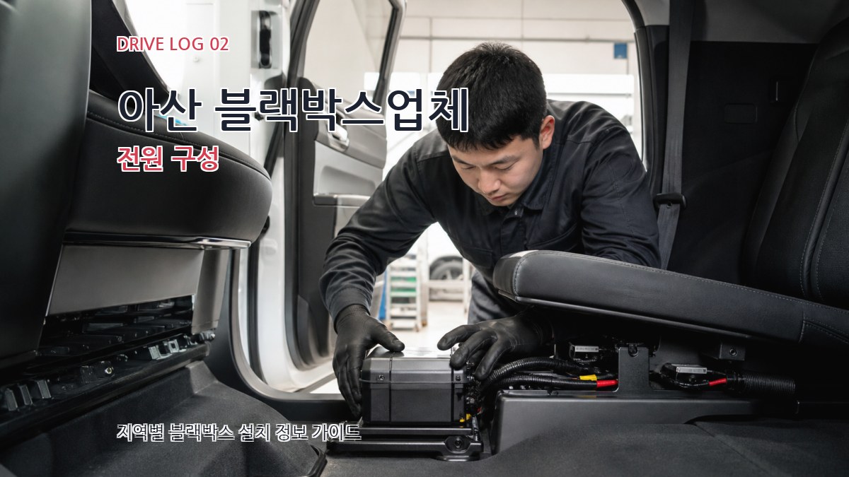 아산 블랙박스업체 전원 구성