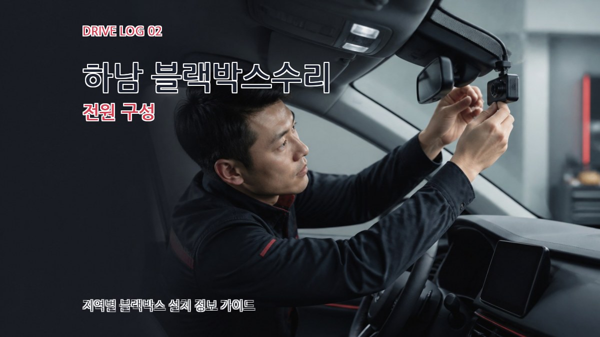 하남 블랙박스수리 전원 구성