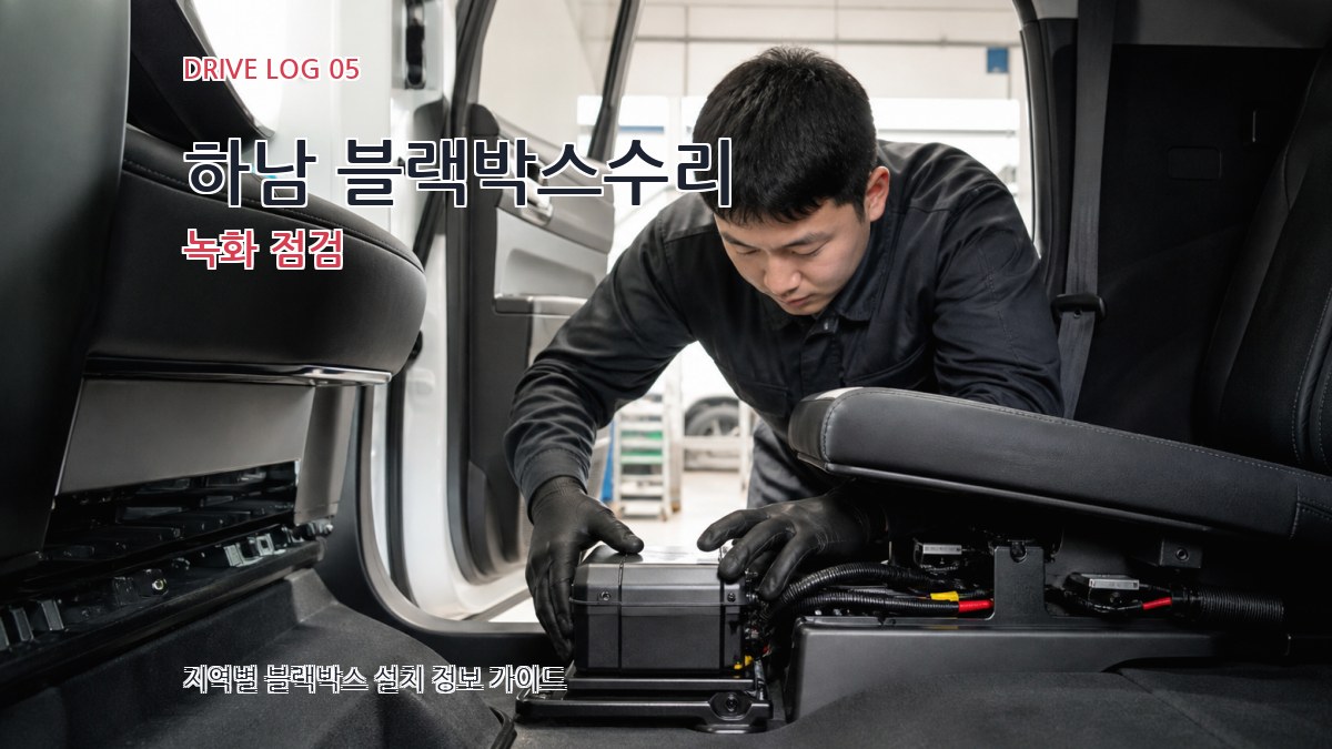 하남 블랙박스수리 녹화 점검