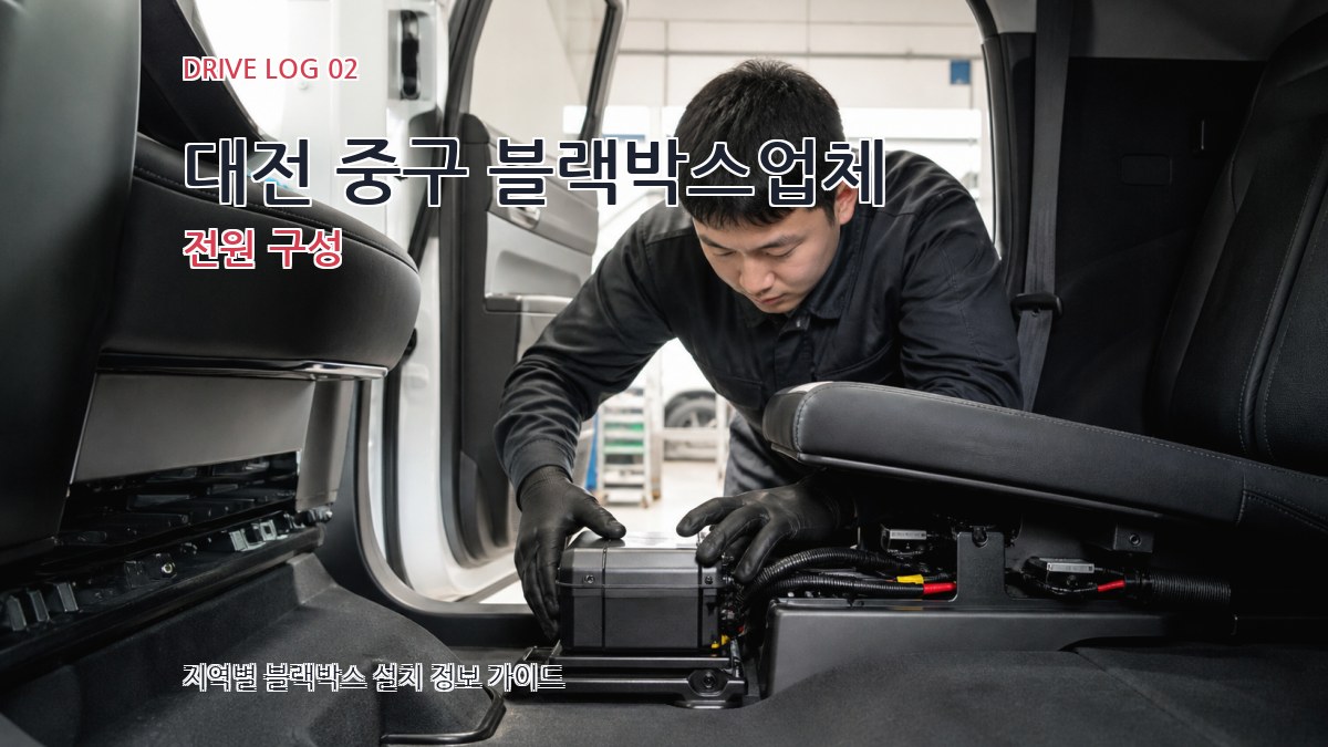 대전 중구 블랙박스업체 전원 구성